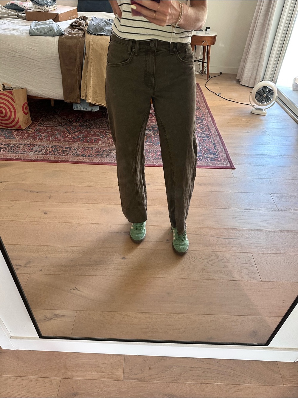 We The Free Risk Taker Straight Pant in Workwear - Picture 7 of 8
